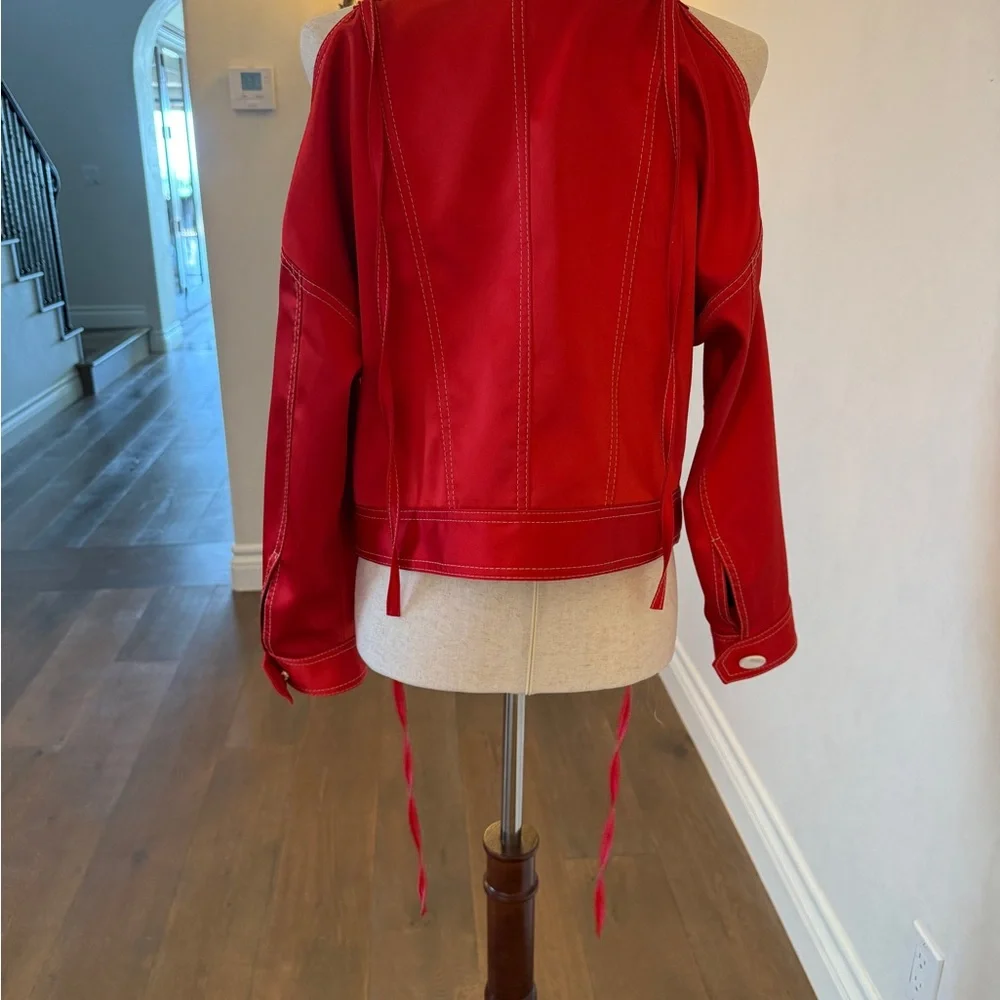 Red Button-Up Matching Set - Picture 5 of 5